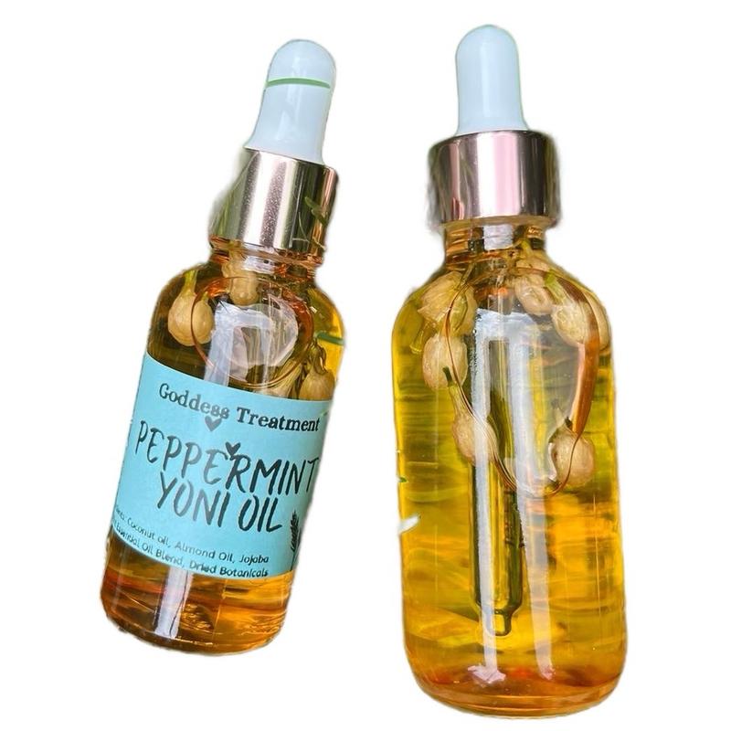 Sweet Peppermint Sugar Yoni Body Oil - feel and smell so good