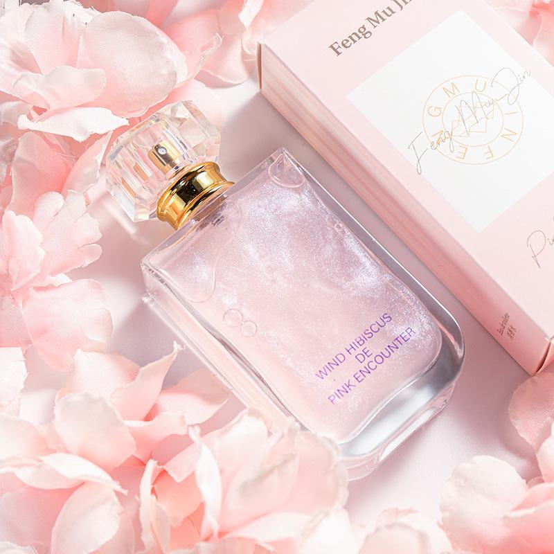 Women's 50ml Pink Encountered Perfume for Women, Women's Perfume, Elegant Long Lasting Fragrance, Fashionable Perfumes for Women, Birthday Gifts, Christmas, Christmas Gift