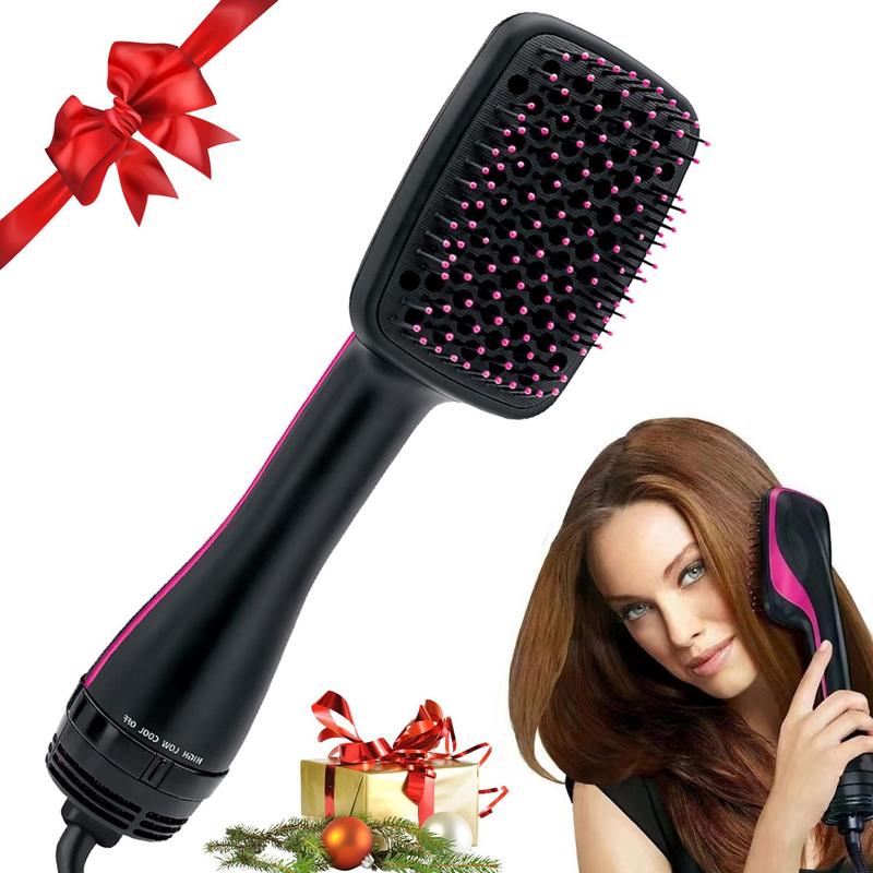 2 in 1 Hair Dryer Brush, Negative Ion Hair Dryer Brush, Hot Air Brush, Hair Styling Tool for Women & Girls, Hairdressing Tool