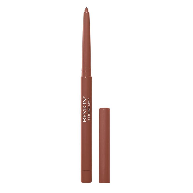 Revlon Lip Liner, Colorstay Lip Makeup with Built-in-Sharpener, Longwear Rich Lip Colors, Smooth Application, 630 Nude, 0.01 oz Eyeliner Lipliner