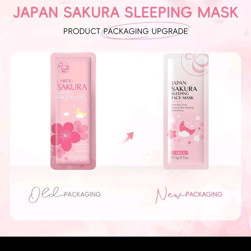 Cherry Blossom Skin Care Sets for Facial Sunscreen and Skin Repair Comfort with Cream