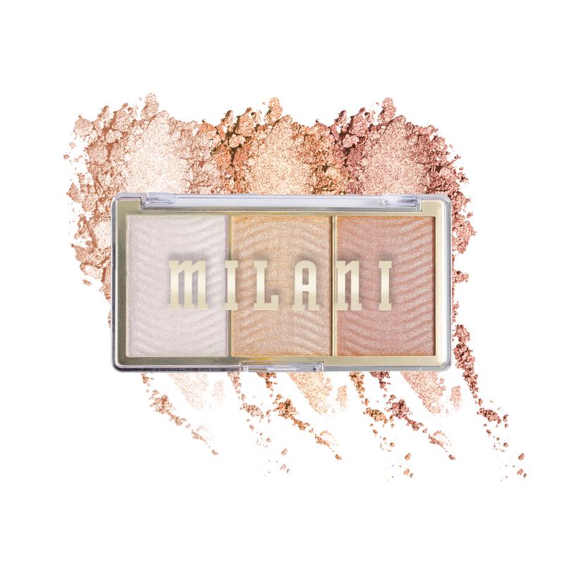 Milani Stellar Lights Highlighter Palette - Rose Glow (x2)