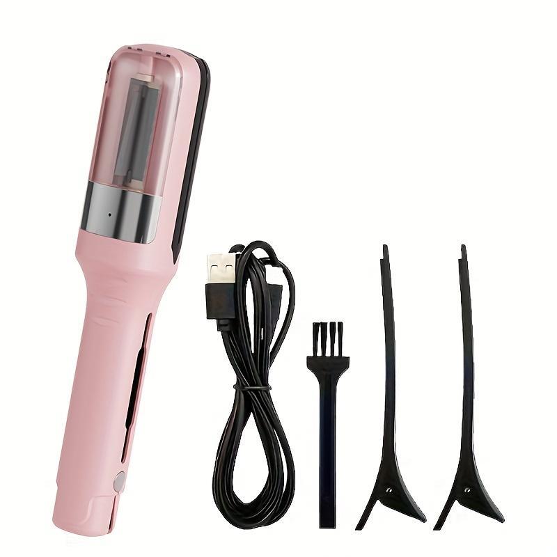 2-In-1 Rechargeable Split Hair Trimmer, 1 Box Portable Hair Trimmer & Accessories, Professional Hair Styling Tool for Women & Girls, Christmas Gift