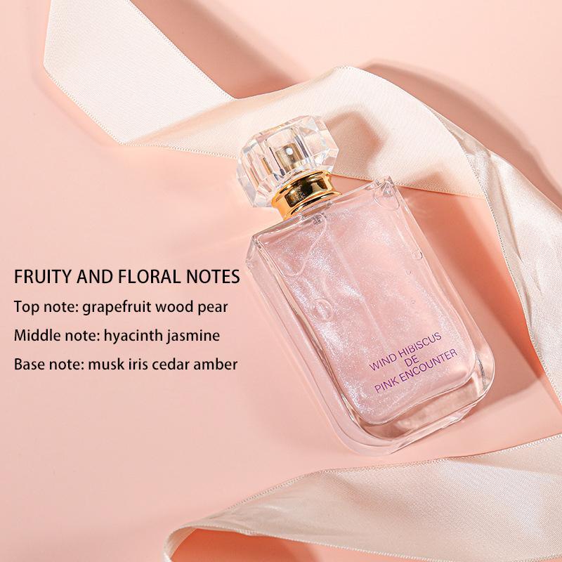 Women's 50ml Pink Encountered Perfume for Women, Women's Perfume, Elegant Long Lasting Fragrance, Fashionable Perfumes for Women, Birthday Gifts, Christmas, Christmas Gift