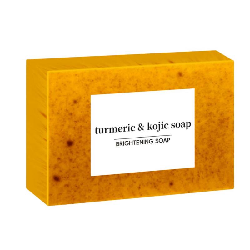 Summer Turmeric & Kojic Soap, Natural Handmade Bath Soap, Exfoliating Soap for Body Wash, Body Care Product for Women & Men, Christmas Gift