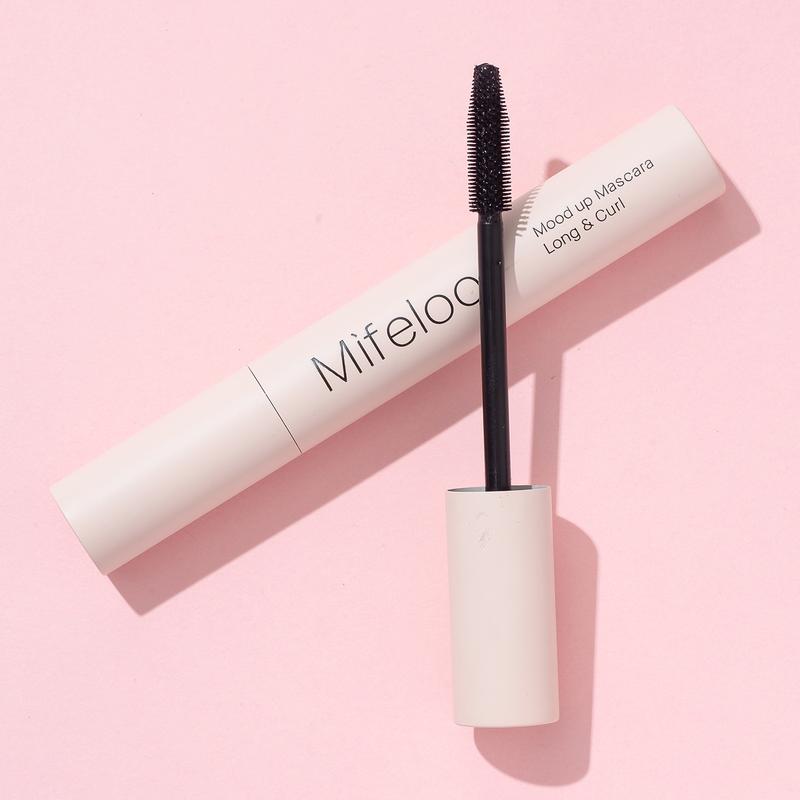 Mifeloo water-based  mascara,Waterproof Volumizing Eyelash Mascara,tubing black natural extension fiber Makeup Cosmetic