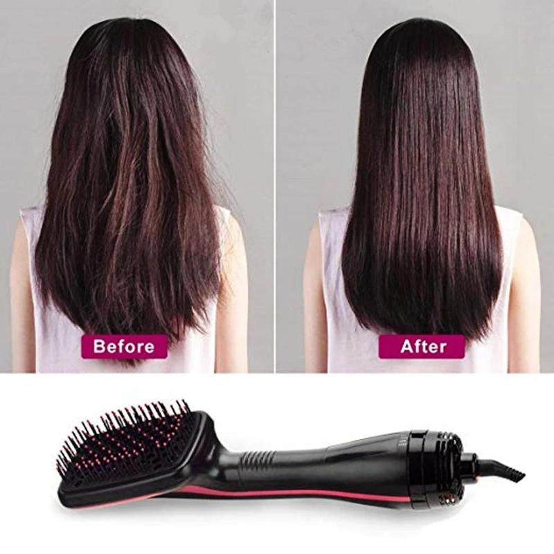 2 in 1 Hair Dryer Brush, Negative Ion Hair Dryer Brush, Hot Air Brush, Hair Styling Tool for Women & Girls, Hairdressing Tool