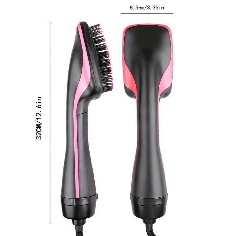 2 in 1 Hair Dryer Brush, Negative Ion Hair Dryer Brush, Hot Air Brush, Hair Styling Tool for Women & Girls, Hairdressing Tool