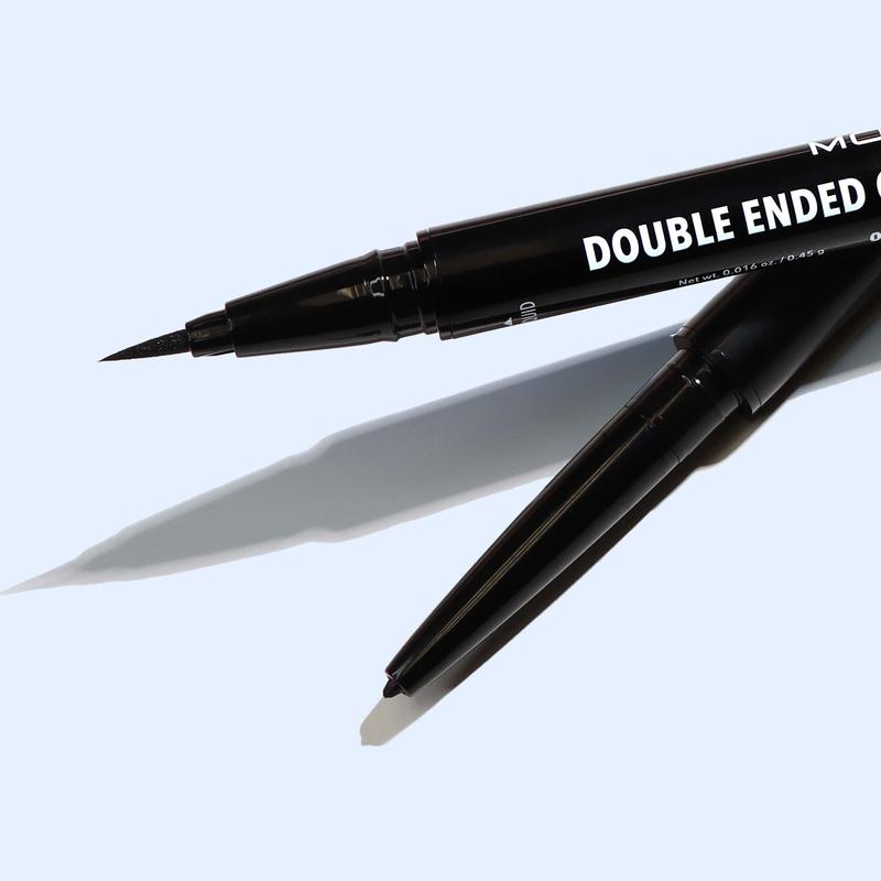 Double Ended Gel & Liquid Liner (001, Black) Eyeliner Lipliner