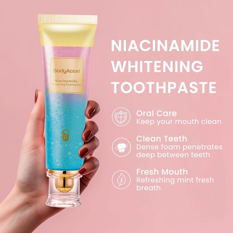 Triple Whitening Toothpaste, Mint Niacinamide Toothpaste