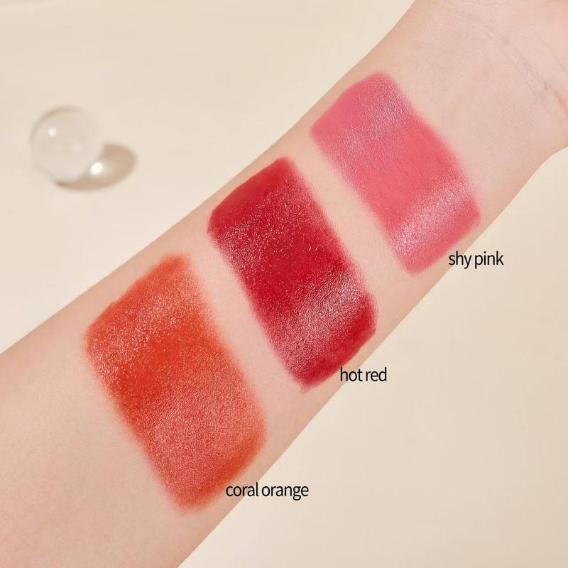 Long Lasting Blush Sticks, 1 Count Waterproof Natural Nude Makeup Blush Stick, Multi-use Makeup Blush for Cheek & Eyes & Lips