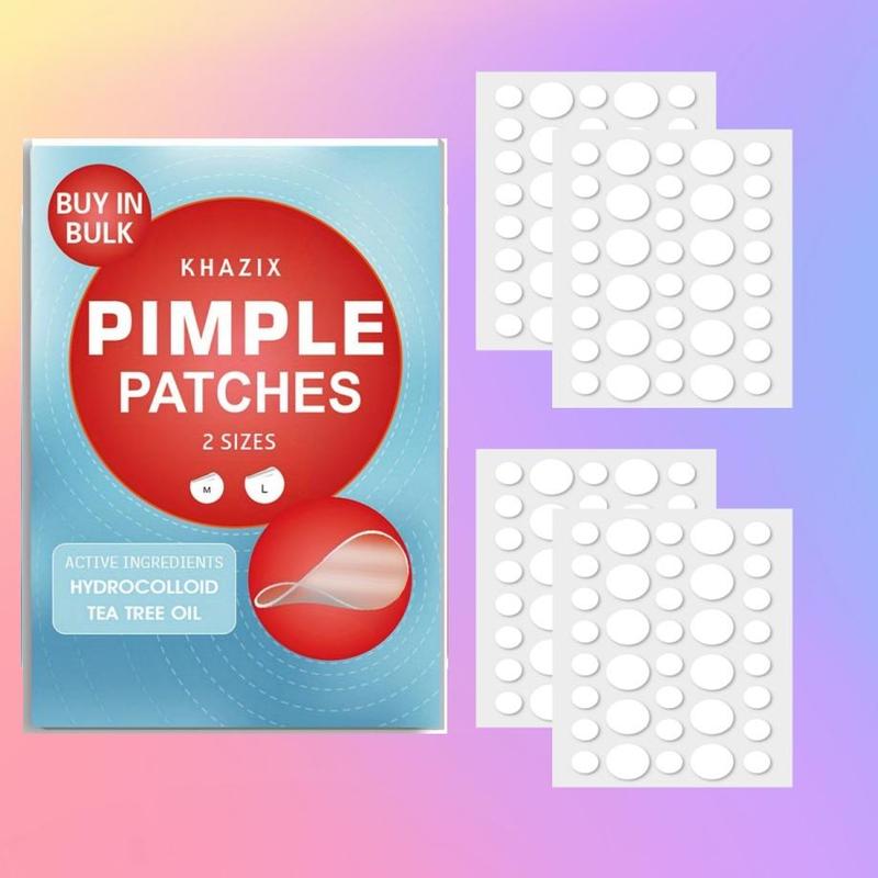 Star Shaped Acne Patches, 144pcs set Invisible Acne Cover Patches, Hydrocolloid Acne Patches, Facial Skin Care Products for Women & Men