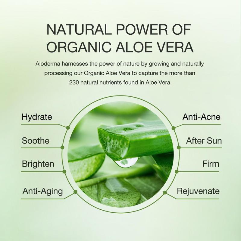 Organic Aloe Vera Gel for Face & Body, Made within 12 Hours of Harvest, 99% Pure Aloe Vera Gel for Skin, Scalp, & Hair, Soothing Aloe Face Moisturizer, Multipurpose, Hydrating Aloe Gel, 10.56oz