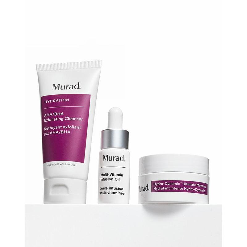 Hydrate Trial Kit - Moisturizing Skincare Set for Dewy Skin Bouncy Skin - Moisture