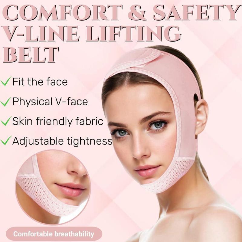 Beauty & Personal Care Product, Skincare Tools, V Line Lifting Mask with Chin Strap for Double , Face Skincare Lifting Belt for Women 03