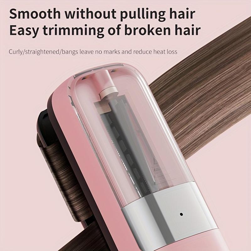 2-In-1 Rechargeable Split Hair Trimmer, 1 Box Portable Hair Trimmer & Accessories, Professional Hair Styling Tool for Women & Girls, Christmas Gift