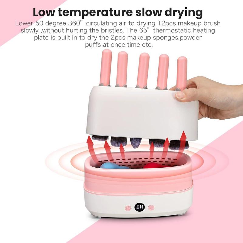 USB Charging Makeup Brush Dryer, 1 Box Multifunctional Makeup Brush Cleaner, Professional Makeup Tool for Women