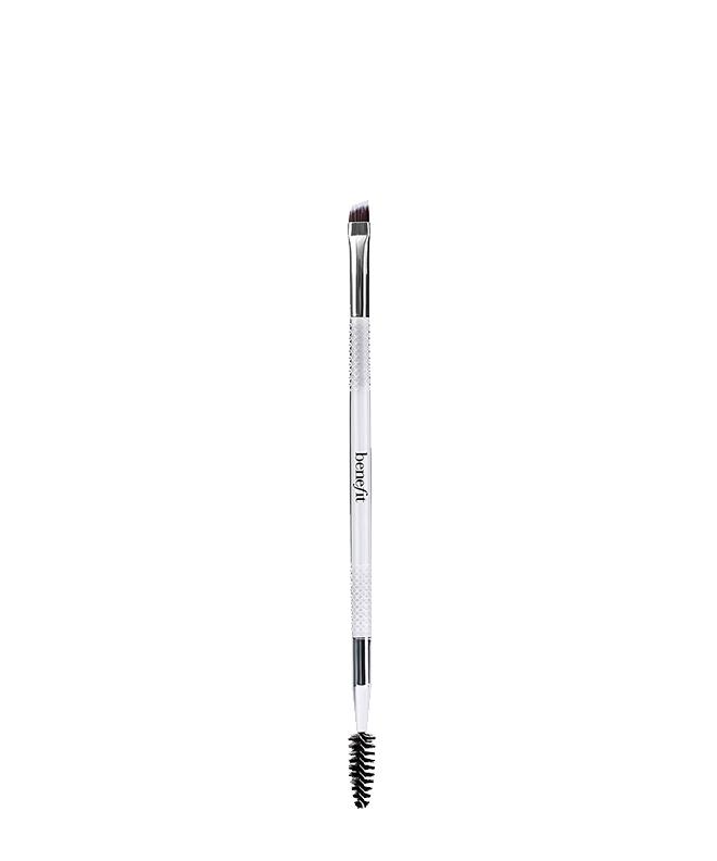 Dual-Ended Angled Eyebrow Brush - Eyebrow Brush & Blending Spoolie Makeup Smooth