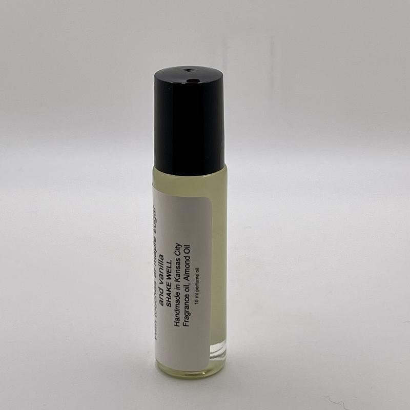 Just Peachy Roll-on Body Oil - Unisex aroma with Orange, Peach, Cinnamon, and Vanilla scents