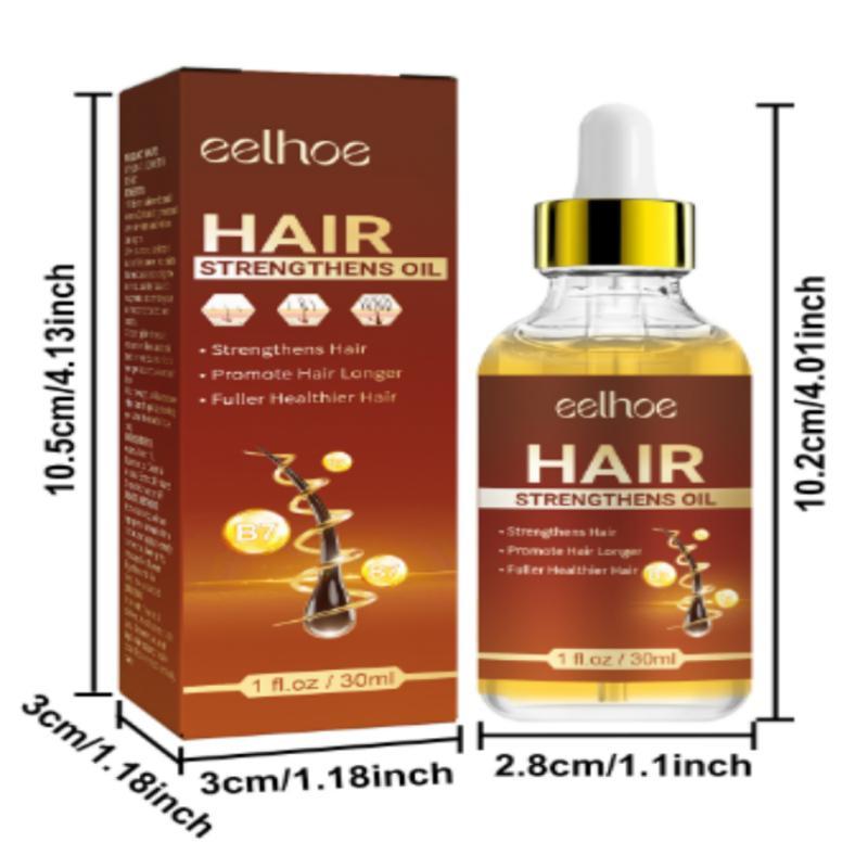 Hair Strengthening Oil (1 Box), Hair Care Oil, Scalp Moisturizing Oil, Nourishing Hair Care Product for Men & Women