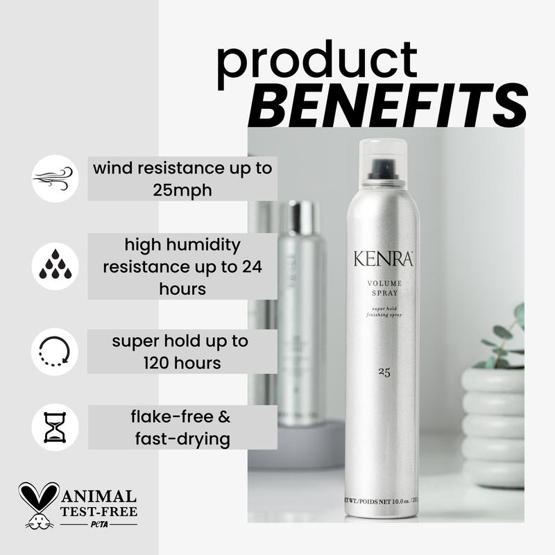 Kenra Volume Spray 25 16oz - Volumizing Spray Gel Haircare