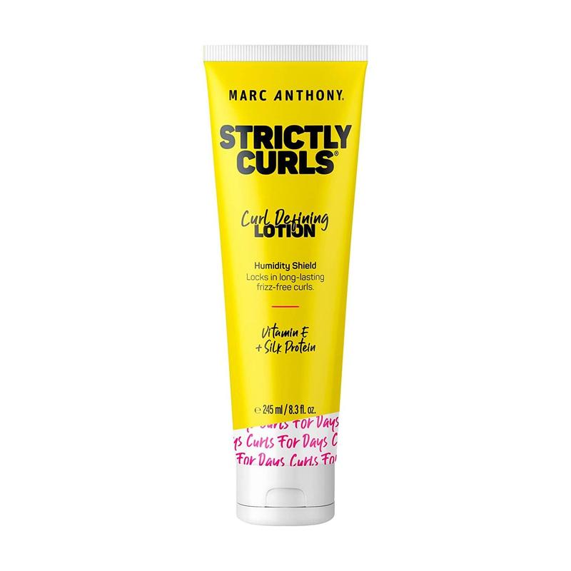 Marc Anthony Strictly Curls Curl Defining Styling Lotion, 8.3 Ounce Tube with Silk Protein and Vitamin E for Curl Definition