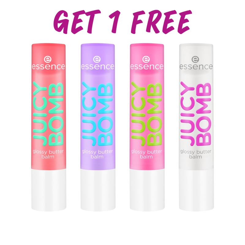 JUICY BOMB glossy butter balm 4 Pack