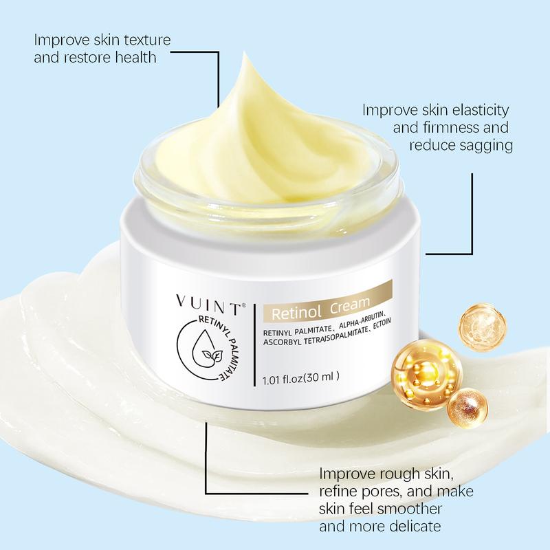 VUINT-C03-Retinol Cream for Face Cream Fast Deep Cellular Absorption Day or Night Cream for Firming Moisturizers Skincare Skin Repair