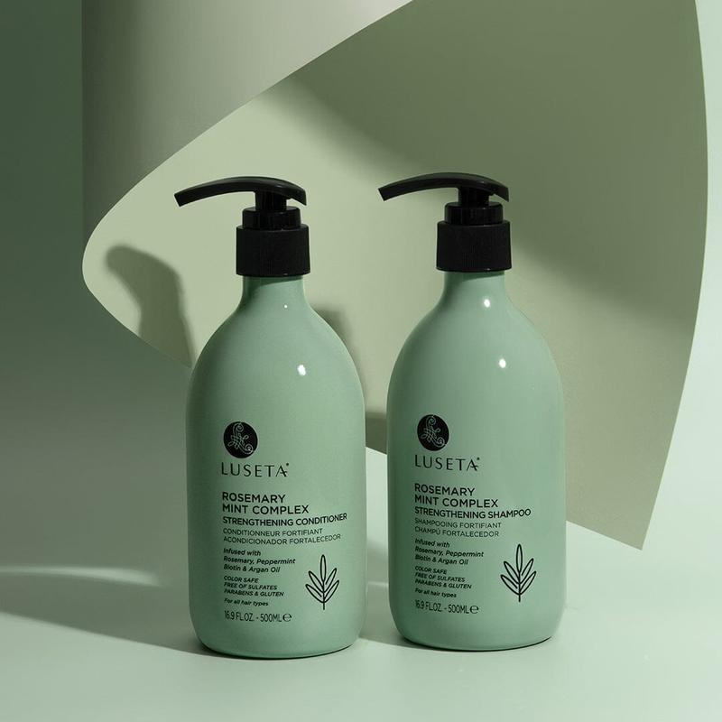 Luseta Rosemary Mint Complex Shampoo & Conditioner Sulfate Free Paraben Free Hair Loss Regrowth Natural Ingredients