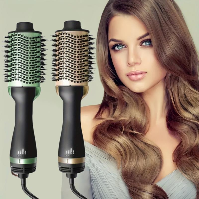 Multifunctional hot air brush, hair dryer, hair straightener, curling comb in one step, professional salon hair styling tool, best gift for women