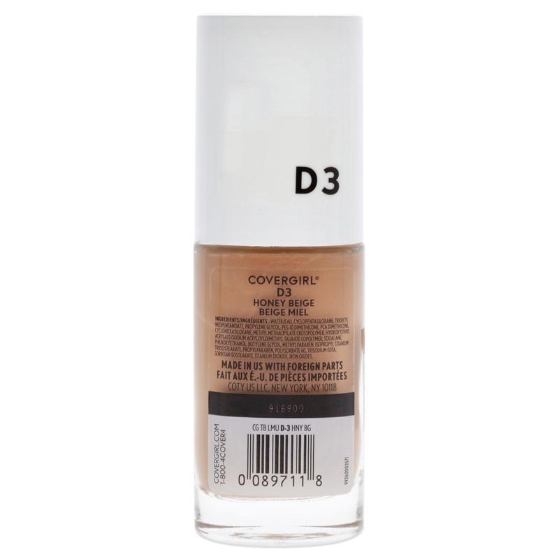 TruBlend Liquid Makeup - D3 Honey Beige by CoverGirl for Women - 1 oz Foundation