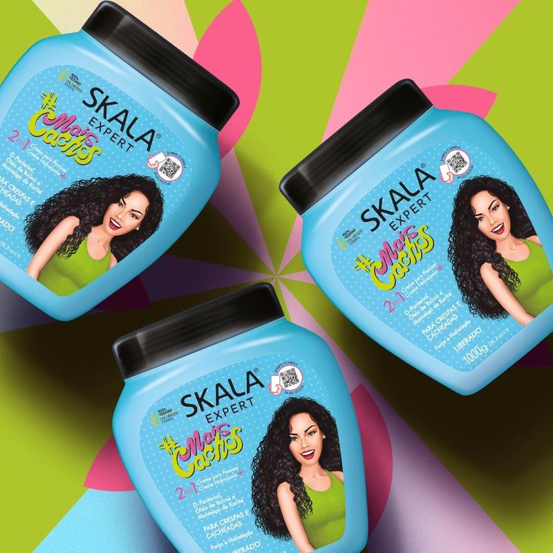 Skala Expert Mais Cachos 35.2 oz (Blue Skala) - Brazilian Viral Curly Hair Product