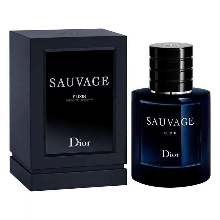 Christian Dior Sauvage Elixir for Men Elixir-Spicy Fresh and Woody Notes 3.4 Ounce 100 ml Luxury Perfumes