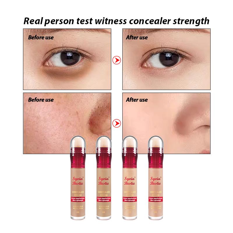 Christmas Gift 1 Set 4 Packs Instant Age Rewind Eraser Dark Circles Fordarkcircles Treament Multi-Use Affordable Concealer Contour Foundation Makeup