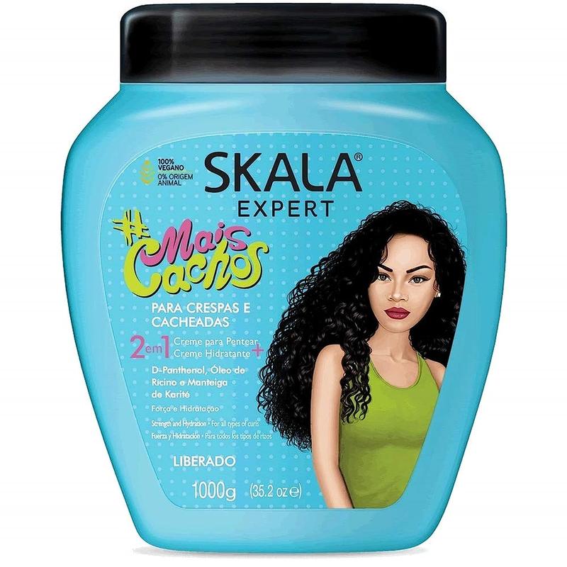 Skala Expert Mais Cachos 35.2 oz (Blue Skala) - Brazilian Viral Curly Hair Product