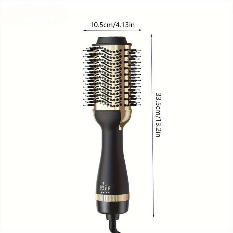 Multifunctional hot air brush, hair dryer, hair straightener, curling comb in one step, professional salon hair styling tool, best gift for women