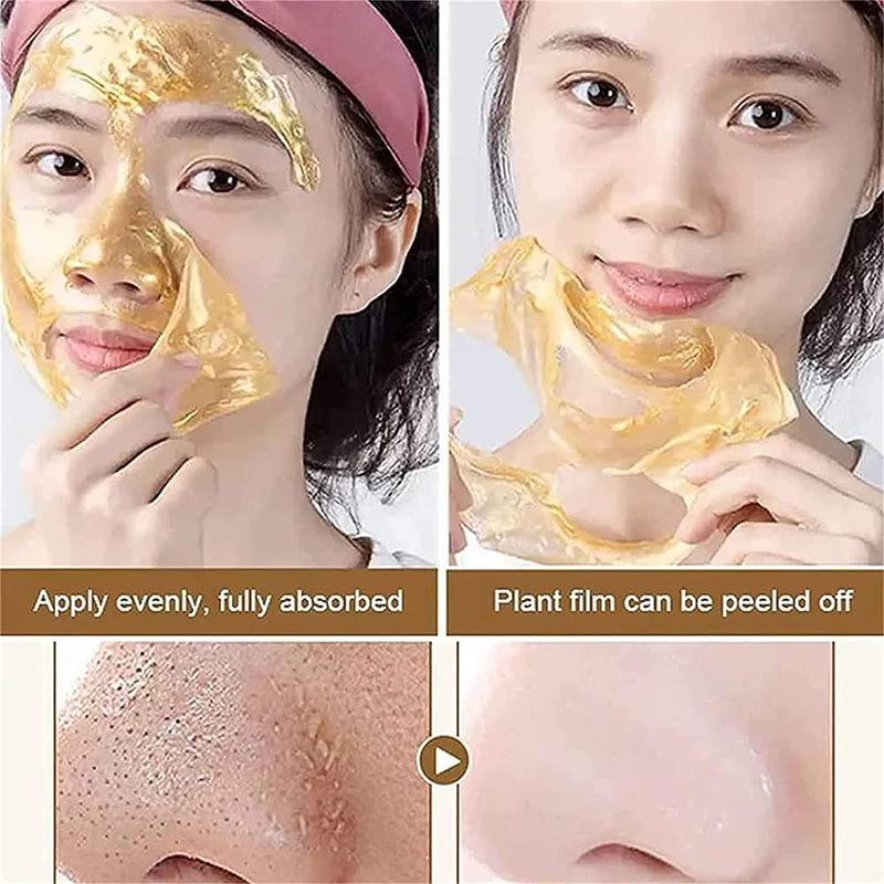 [30 years younger]Retinol SnakeVenom Peptide Gold Mask withgrooming tools, Gold Collagen Anti Aging ,Removes Blackheads & Olls,Skin Like Glass,Stay Bouncy And Firm,Congested And Oily Skin,AgeDefying Mum,Vegan,Natural SkincareComfort Skin Repair