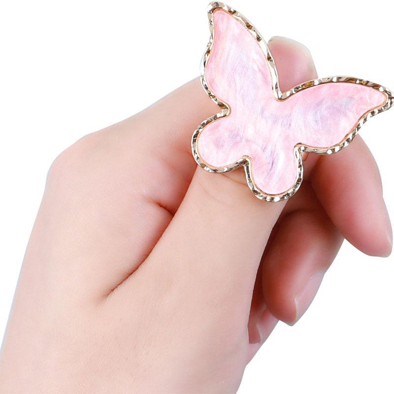 Butterfly Design Nail Art & Nail Care Display Board, Nail Polish Color Mixing Palette, Nail Art Tool for Home & Salon Use