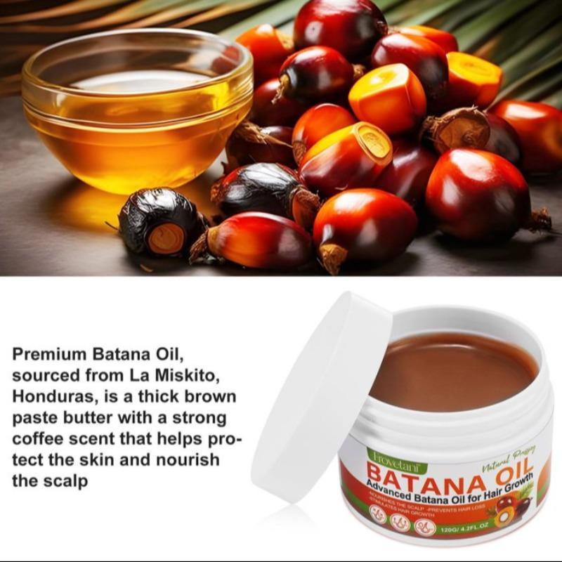 Batana Oil, Organic Hair Oil for Hair Strengthening & Moisturizing, Hair Care Product for All Hair Types, Suitable for Women & Men