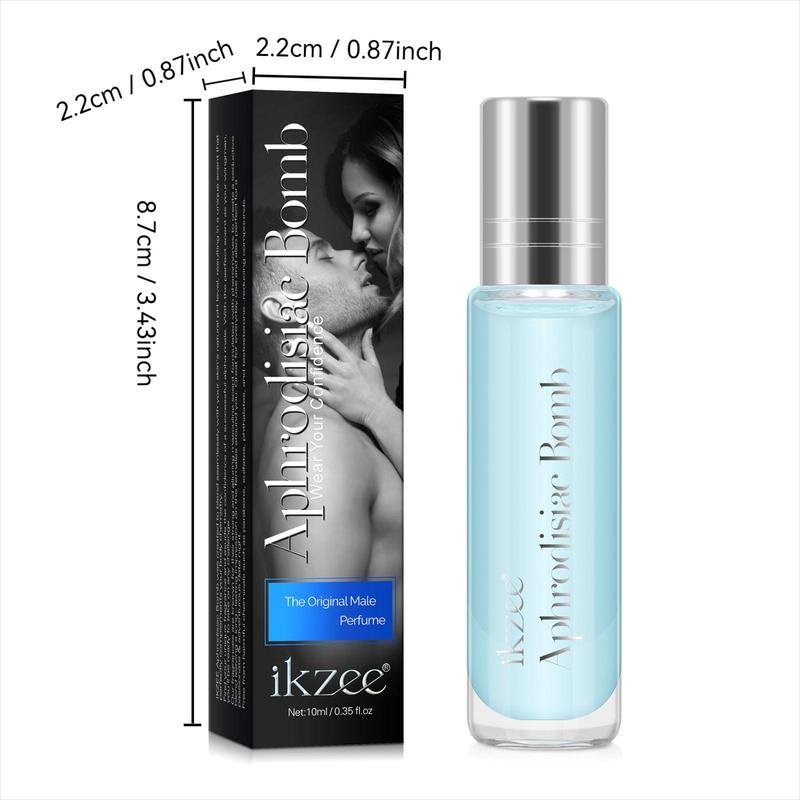 10ML Men's Roll-on Perfume, Long Lasting Aroma, Exudes Charming Charm, Attract Women, Suitable for Dating, Parties, Father's Day Gifts