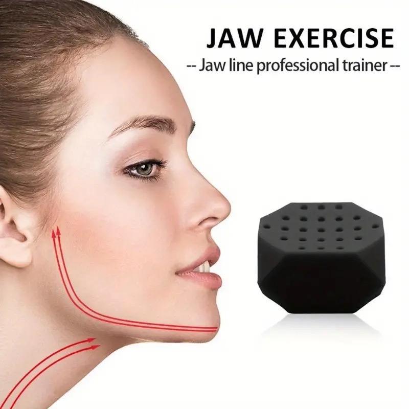 Silicone Jawline Trainer, 6 Counts set Jawline Muscle Training Tool, Jawline Muscle Exerciser, Face Muscle Training Tool, Skincare Tools for Men & Women