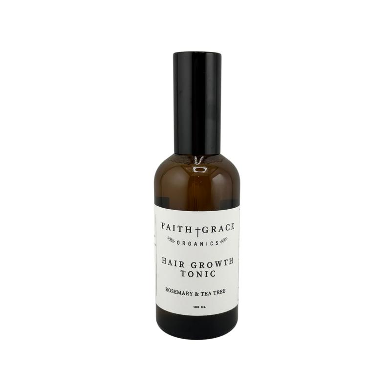 Rosemary and Tea Tree Hair tonic spray, made in USA