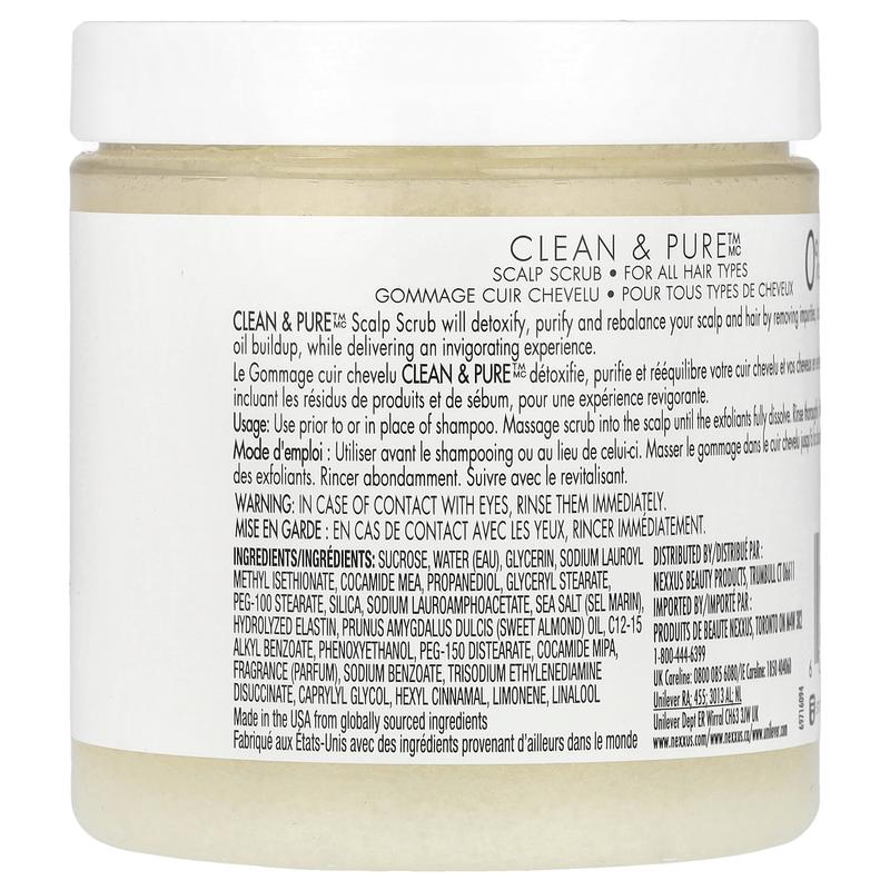 Nexxus Clean & Pure™ Scalp Scrub, 10 oz (283.5 g)