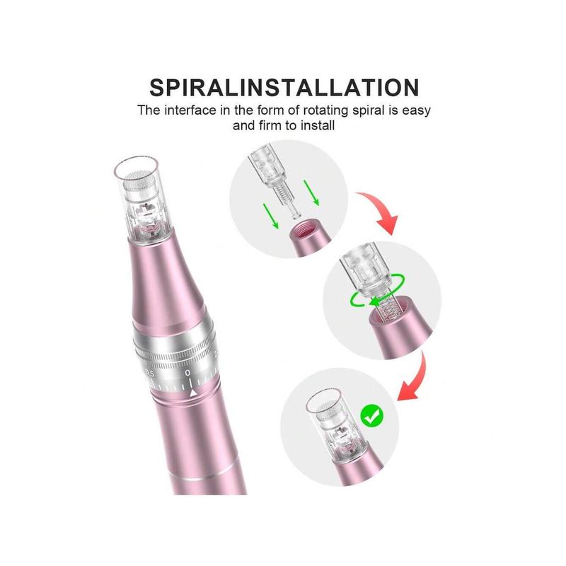 Wireless Electric Microneedling Derma Pen L1 With 10 Replaceable Needle Cartridges