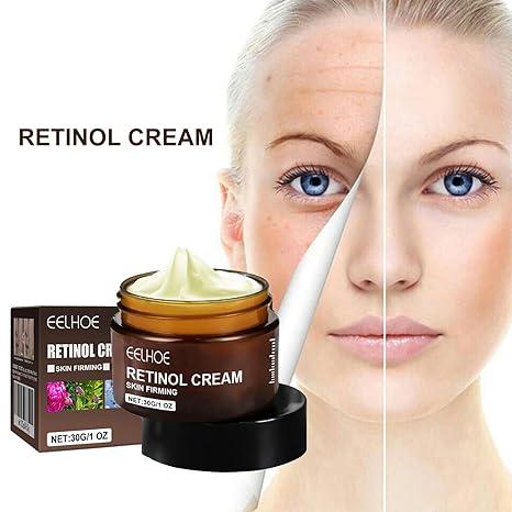 EELHOE Retinol Cream Anti-aging & Anti-wrinkle Retinol Face Cream Firming & Tightening Deep Moisture Hydrate Moisturizer Skincare retinol cream