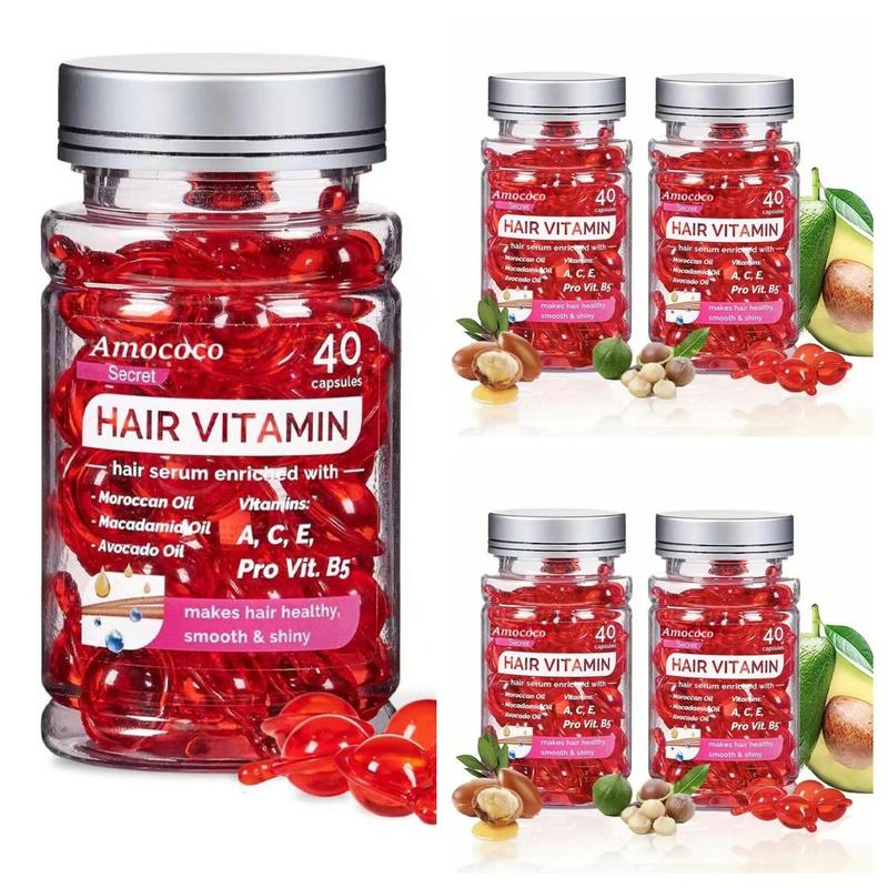 Hair Vitamin Capsules, Nourishing Hair Essence Oil Capsules, NHair Care, Fall Gift