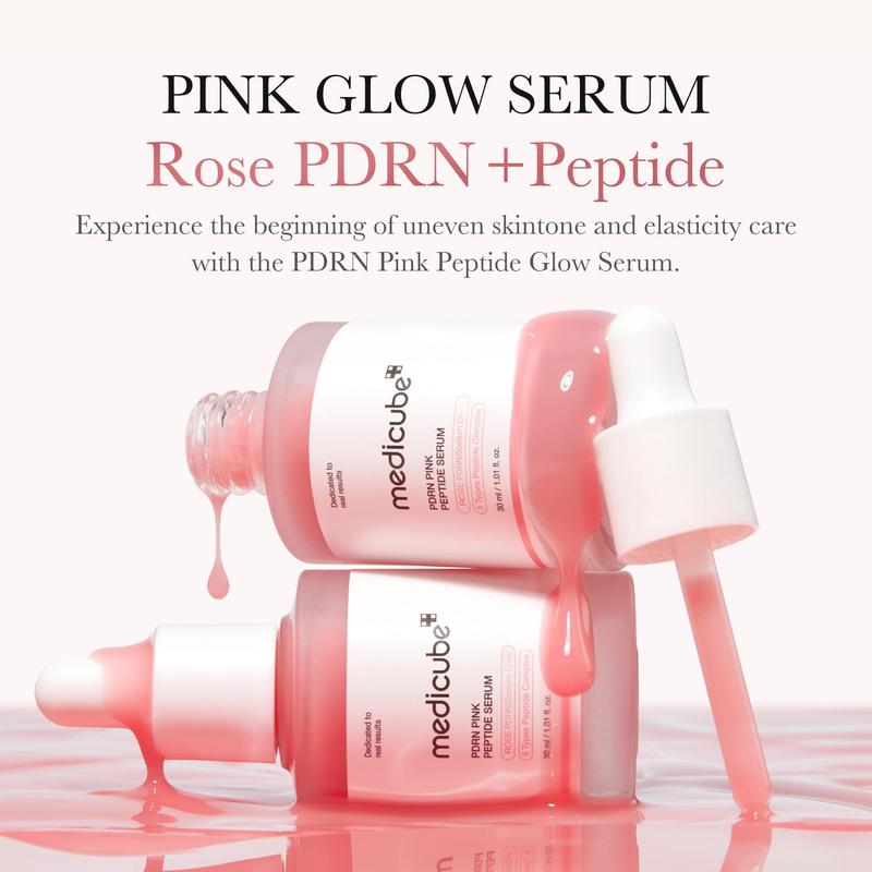 [Exclusive] Booster Pro Pink Bear Edition Skincare SETㅣCollagen Jelly Cream PDRN Serum Deep Vita C Capsule Cream Glow Booster Serum Collagen Bubble SerumㅣKbeauty Viral Glass Glow Device