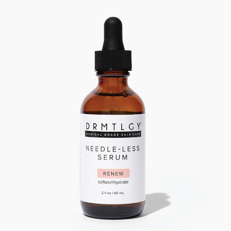 DRMTLGY 2 oz Needle-less Serum with Peptides and Hyaluronic Acid