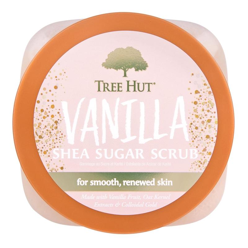 Tree Hut Shea Sugar Scrub Coco Colada, 18 Oz, Ultra Hydrating and Exfoliating Scrub for Nourishing Essential Body Care Tree Hut