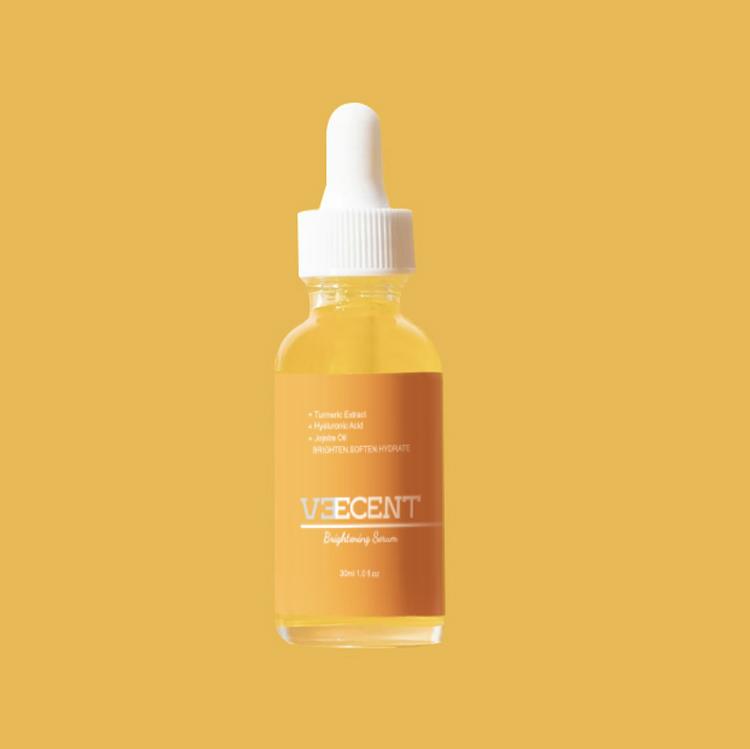 Veecent Brightening Turmeric Hyaluronic Acid Serum-Brighten + Hydrates Hydrating Moisture